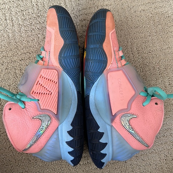Nike Concepts x Kyrie 6 Khepri Pink Men’s size 5 - Picture 4 of 12